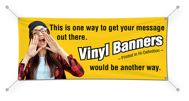 Image of Outdoor Vinyl Banner